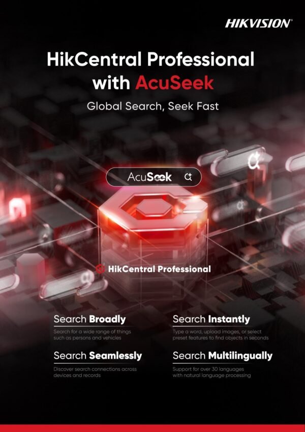 HikCentral Professional Maroc – plateforme de gestion de sécurité Hikvision