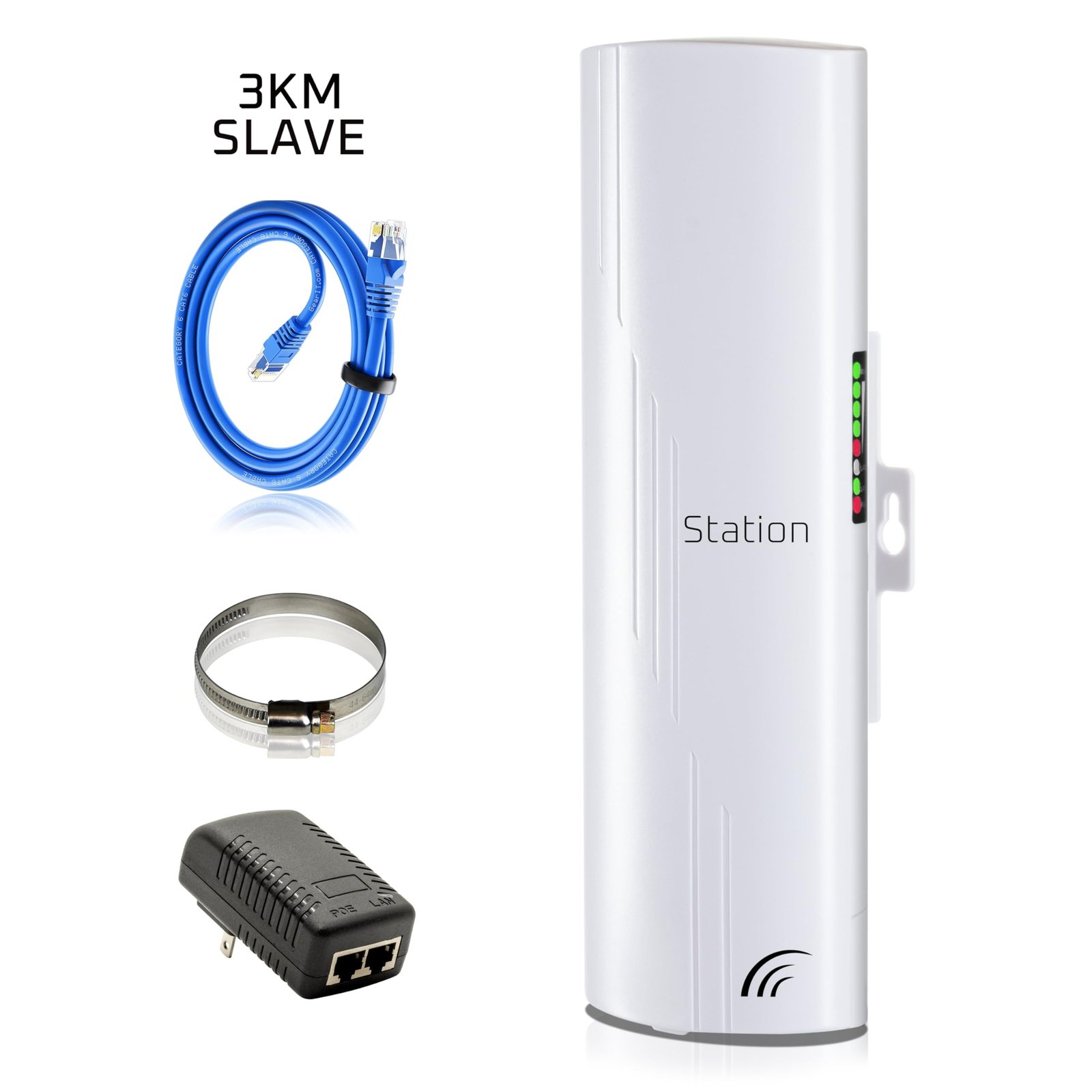 Pont Wi-Fi point-à-point pour contrôle d’accès professionnel