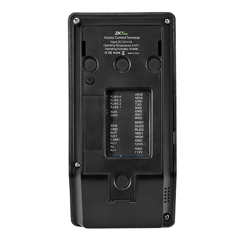 ZKTeco F22 Wi-Fi terminal biométrique compact pour installation murale