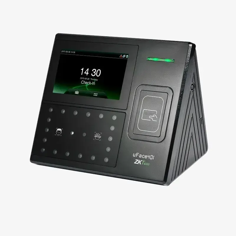 ZKTeco uFace401 terminal de reconnaissance faciale biométrique au Maroc