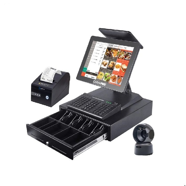 CARAVPOS AIO-1588 caisse POS tactile 15 pouces au Maroc