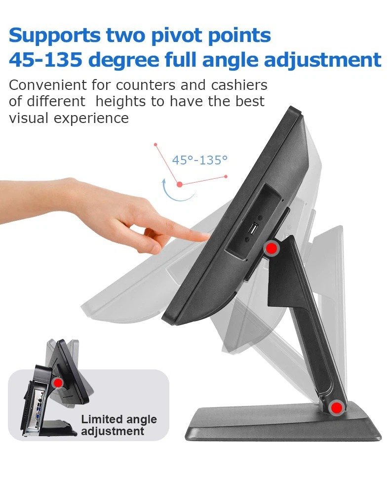 CARAVPOS AIO-1588 POS 15 pouces pour restaurant boutique et magasin