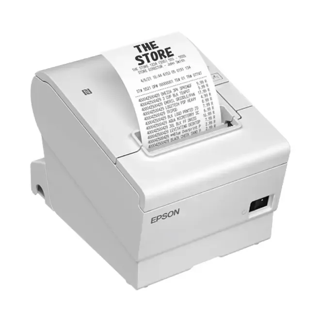 Imprimante thermique Epson TM-T88VII pour impression de tickets sur terminal et logiciel de caisse