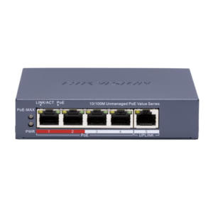 Hikvision DS-3E0105P-E/M(B) switch PoE 4 ports au Maroc