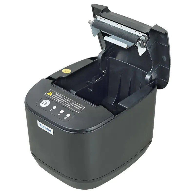 Imprimante de caisse Xprinter XP-Q833L pour impression thermique de tickets dans un environnement POS professionnel