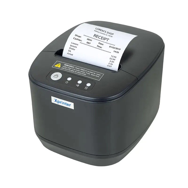 Xprinter XP-Q833L, imprimante thermique professionnelle pour tickets de caisse et systèmes POS au Maroc