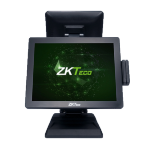 ZKTeco POS J1900 avec 4 Go de RAM, stockage 64 Go et écran tactile 15 pouces, caisse professionnelle pour commerce et point de vente au Maroc