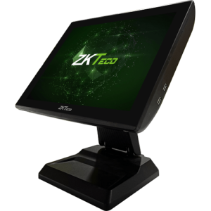 ZKTeco ZKBio610 caisse POS avec processeur J1900, 4 Go de RAM et SSD 32 Go, vue de face, terminal de point de vente pour commerce au Maroc